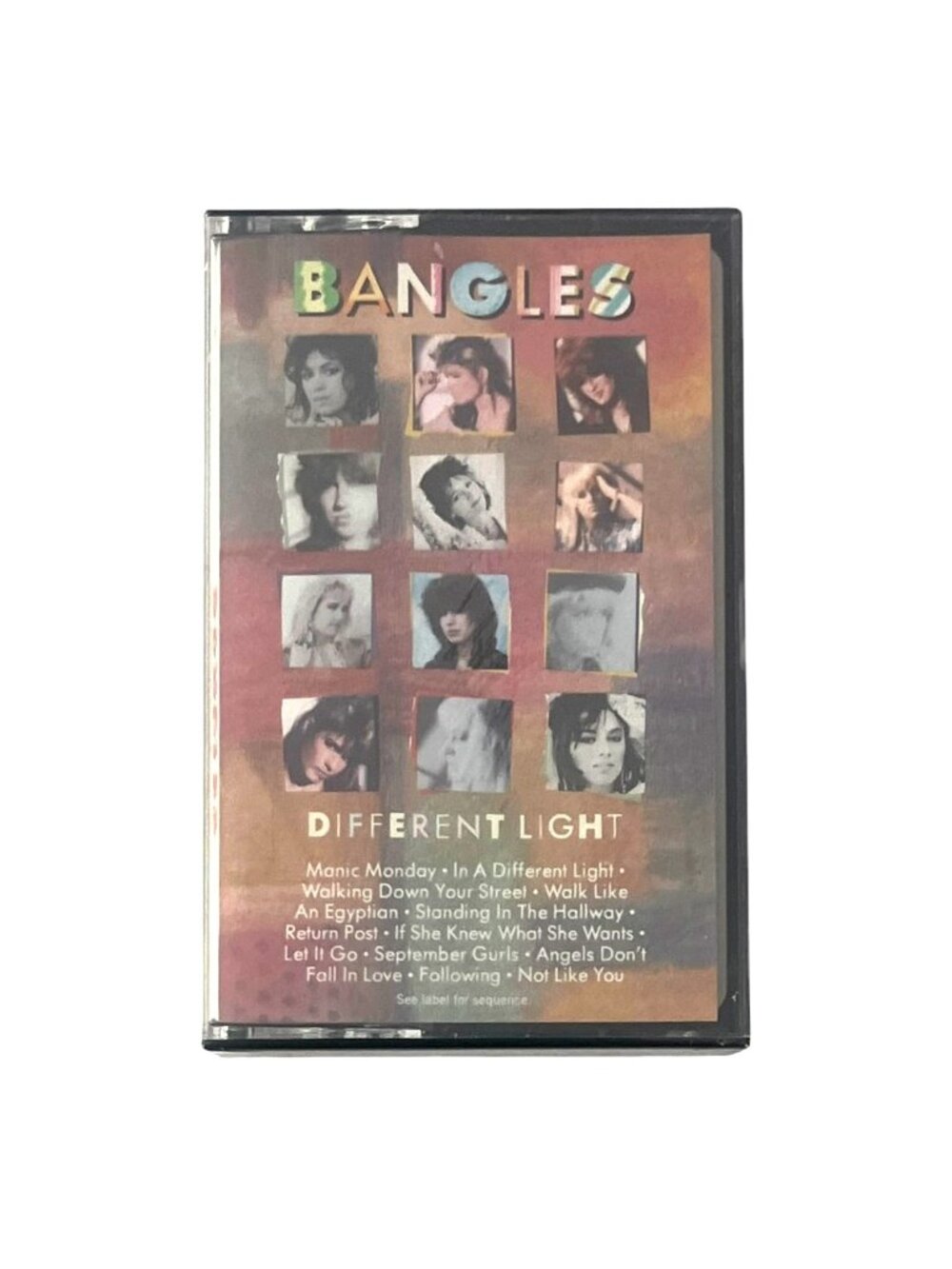 The Bangles Different Light Cassette Tape 1986 NEW SEALED Walk Like An Egyptian